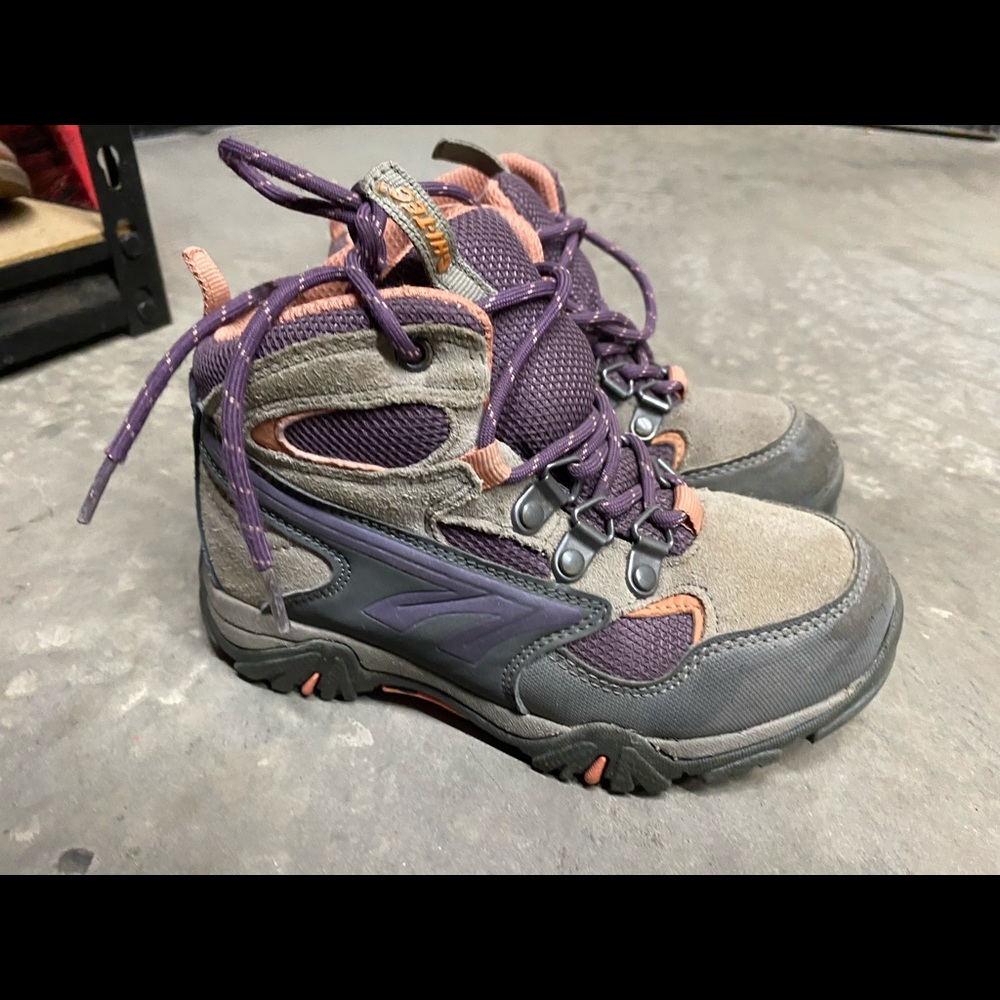 Hi tec size 12 girls hiking boots .